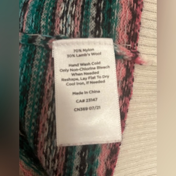 Talbots Fair Isle Sweater, Size S - Picture 4 of 4